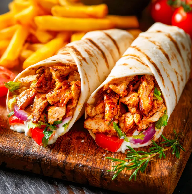 Crispy Buffalo Chicken Wrap