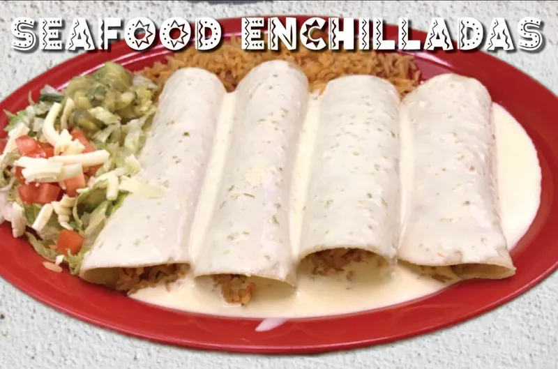Seafood Enchiladas