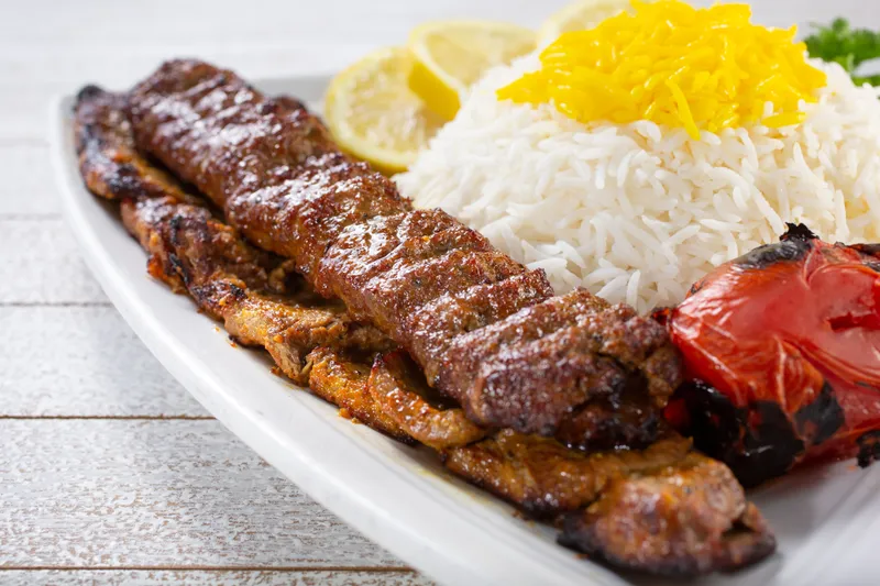 Beef Kabab Plate