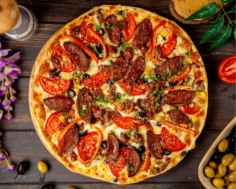 Meat Pizza 14"