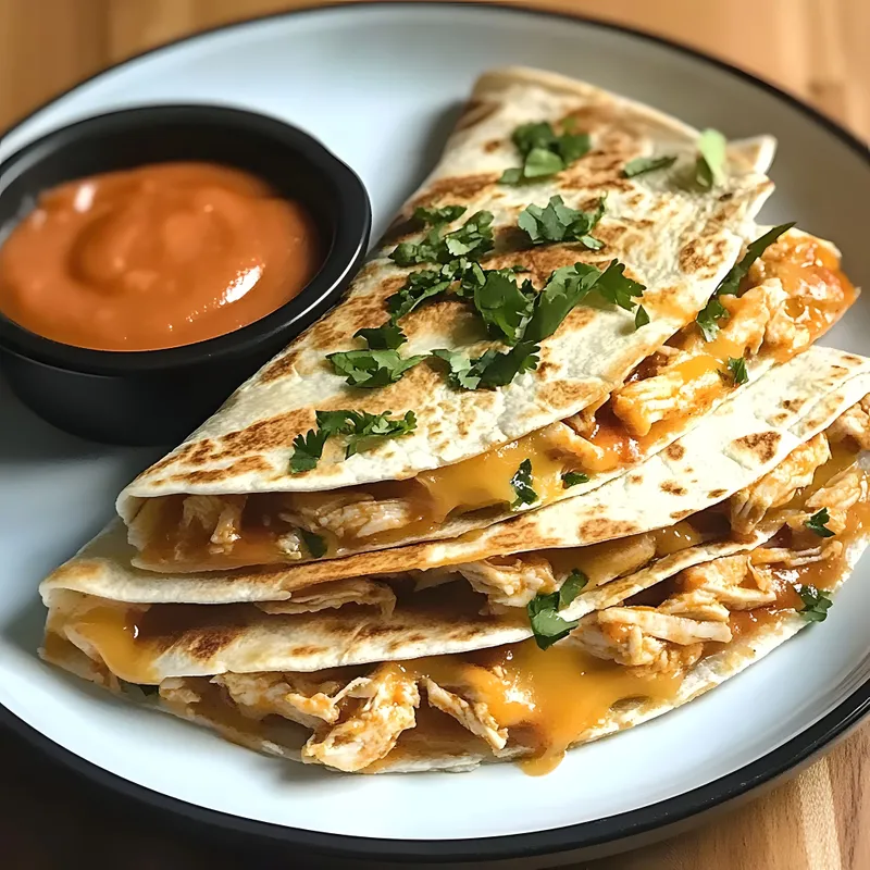 Chicken Loaded Quesadilla
