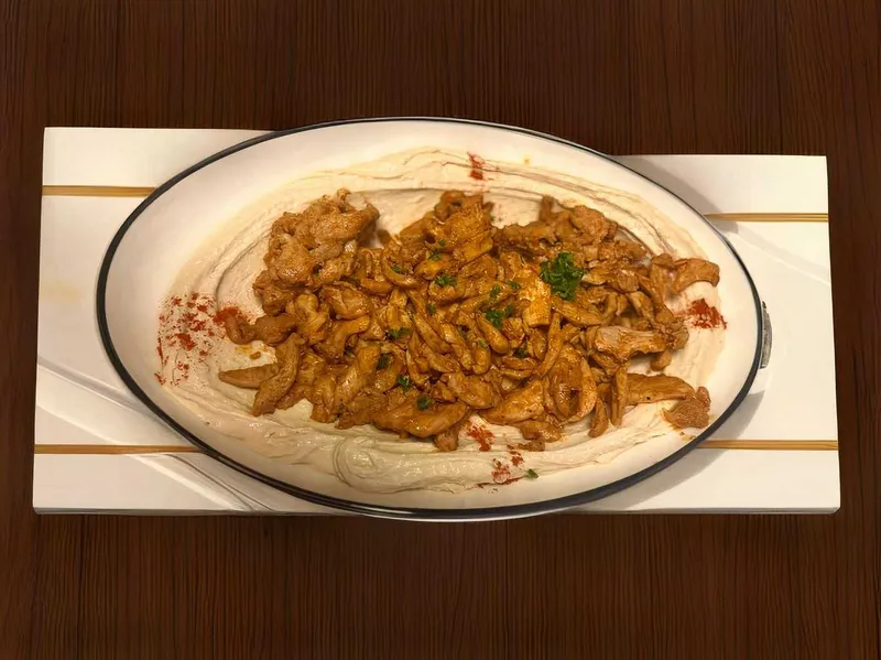 Hummus Chicken Shawarma