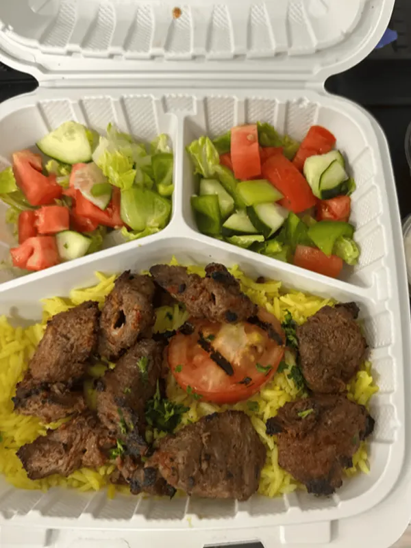 Beef Kebab Plate
