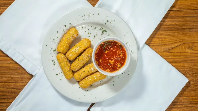 Fried Mozzarella Cheese Sticks