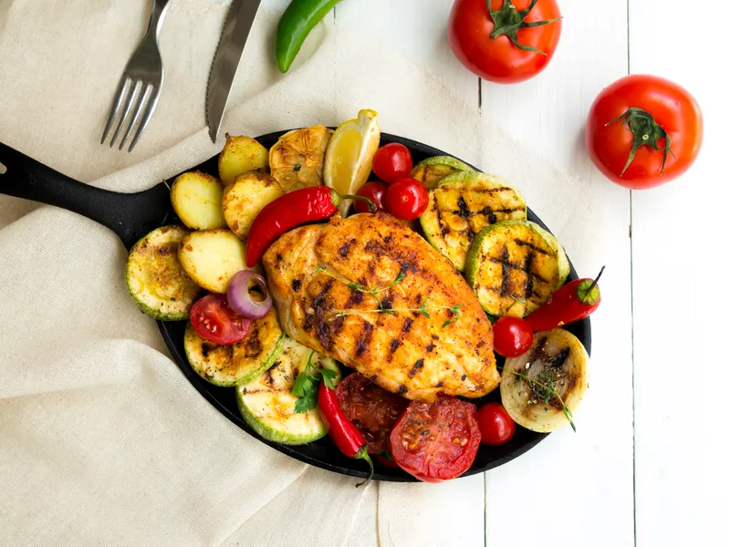 Pechuga De Pollo A La Plancha