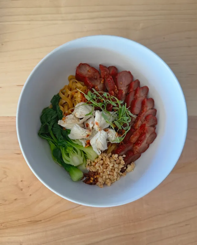 Ba Mii Pu (Dried Crab Noodle)