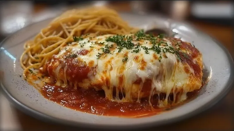 chicken parmigiana pasta