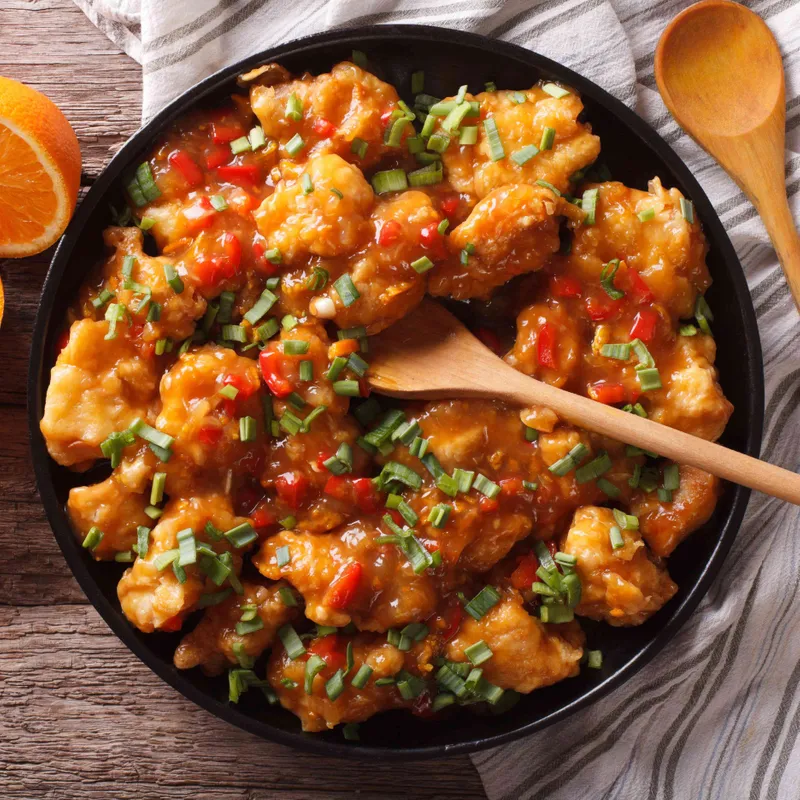35.Ga Sot Cam (Orange Chicken)