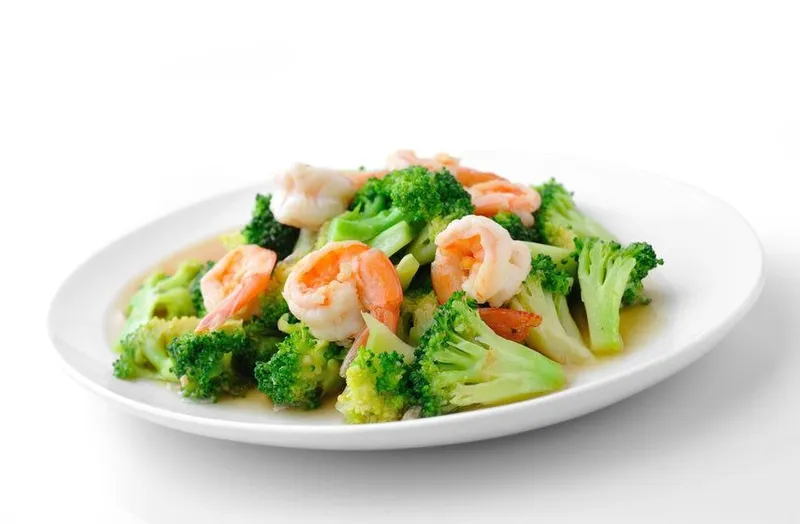 503. Shrimp With Broccoli