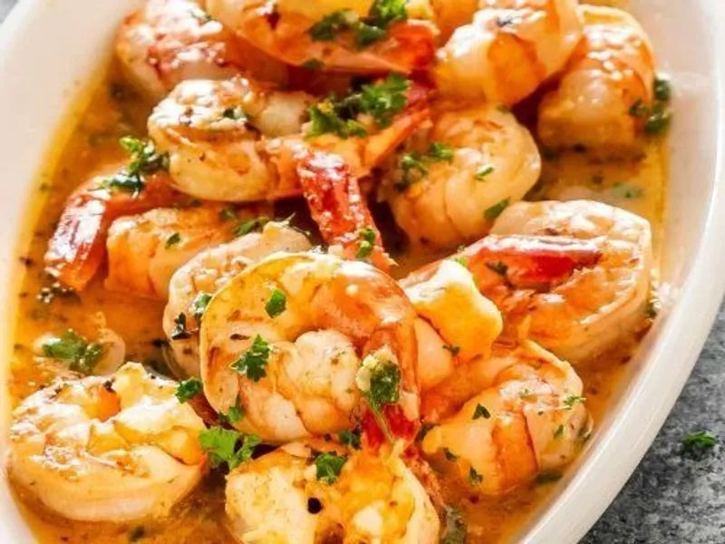 505. Shrimp In Garlic Sauce