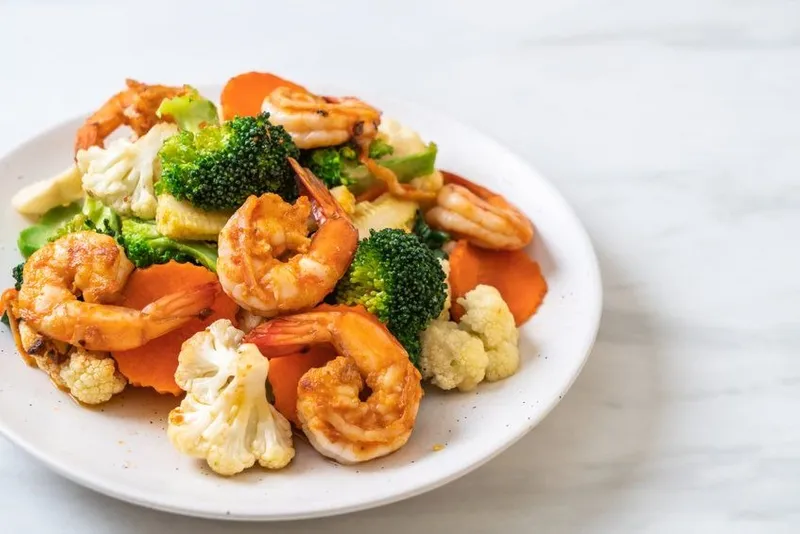 507. Shrimp With Mixed Vegetables