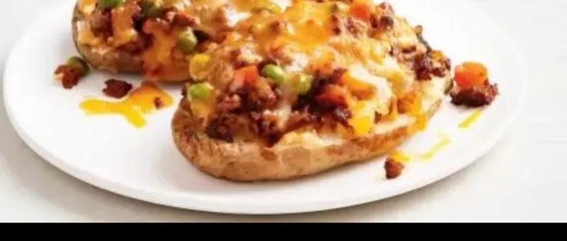 Twice Baked Shepherds Pie Potato