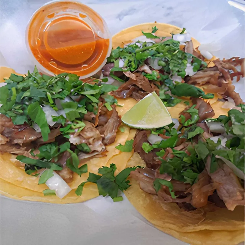 Tacos De Carnitas Mexican Pulled Pork (Order Of 3 Tacos)