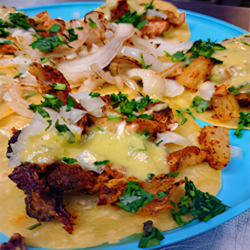 Pastor Tacos (Cone Cut With Pineapple) Order Of 3 Tacos