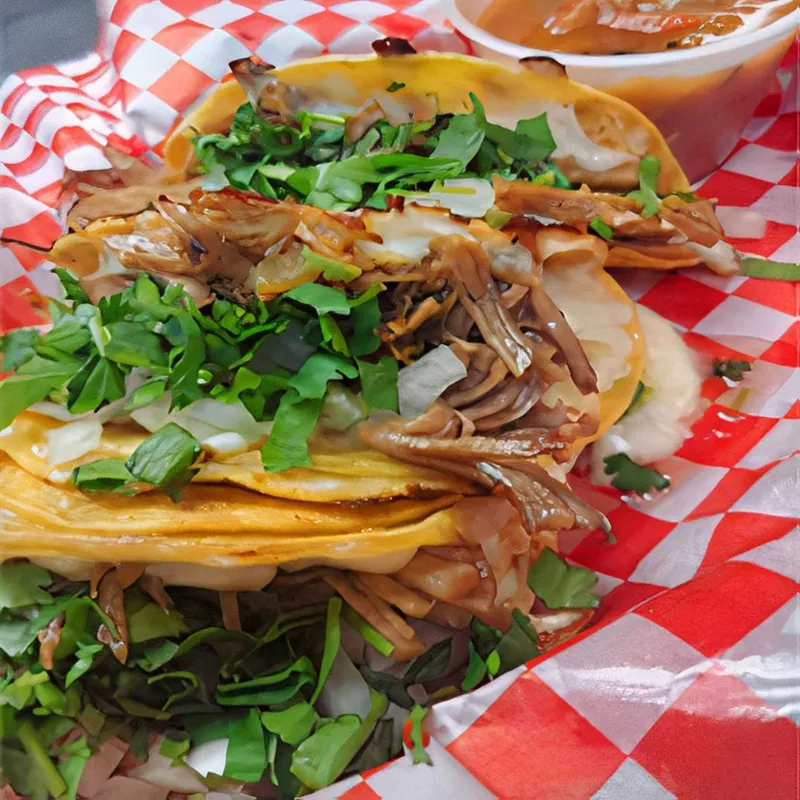 Carnitas Quesotacos ( Order Of 3 Taco) & Special Chunky Salsa