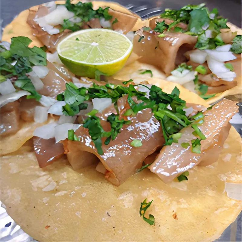 Tacos De Cueritos (Order Of 3 Tacos)