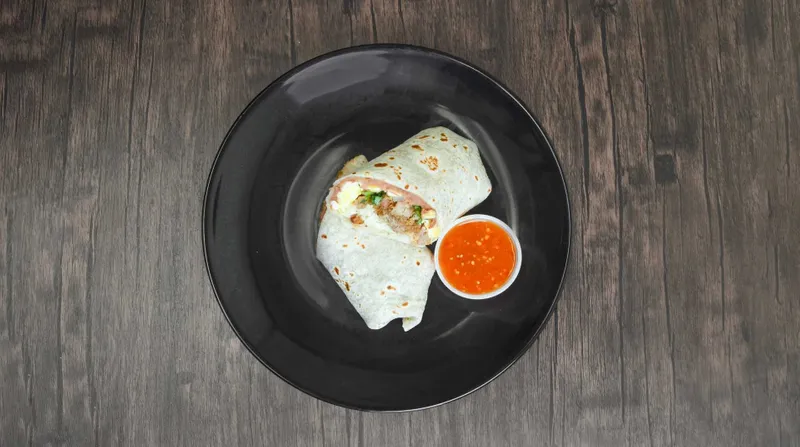 Authentic Mexican Carnitas Burrito