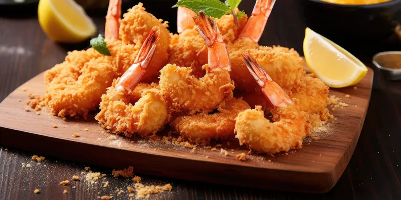 Fried Large Shrimp