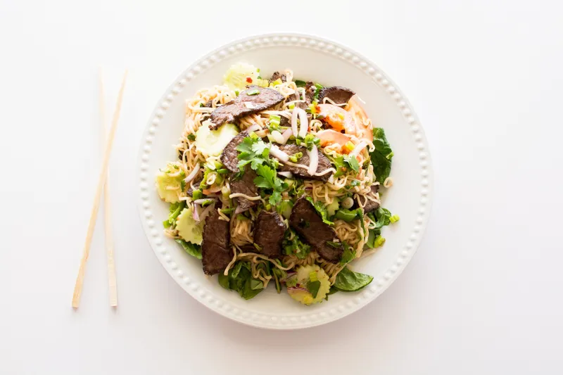 Steak & Noodle Salad