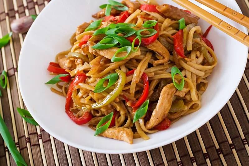 Chicken Chow Mein Noodle