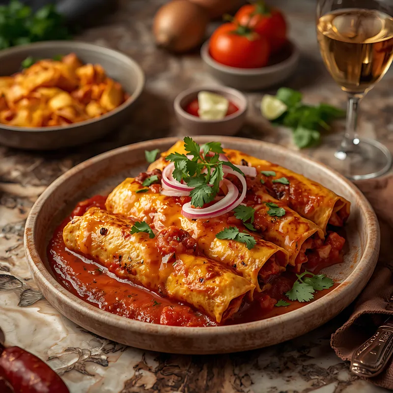 Enchilada Plate