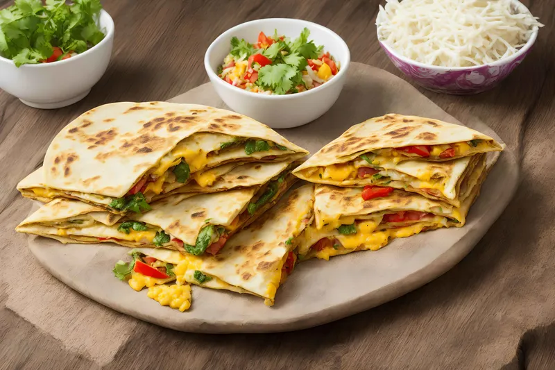 Plain Cheese Quesadillas