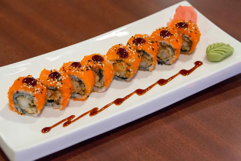 Crunchy Spicy Tuna 8 Pieces Sushi Roll