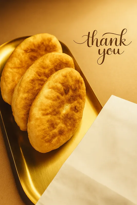 Golden Piroshki (3 Pcs)