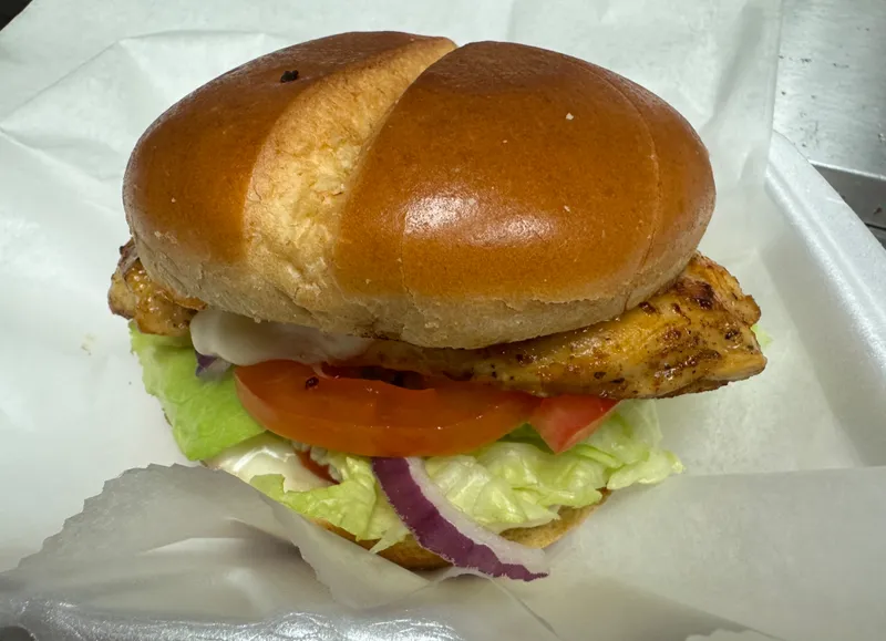 8. Grilled Chicken Sandwich