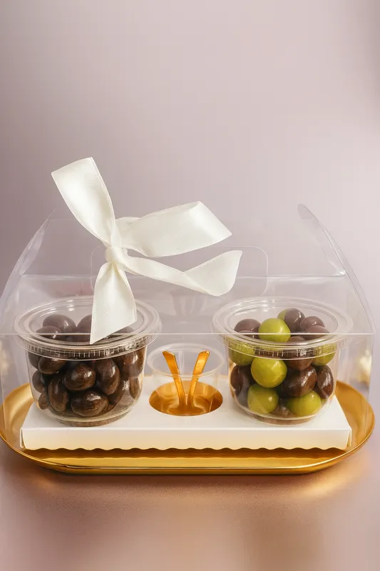 Grape & Pomegranate Chocolate Bites