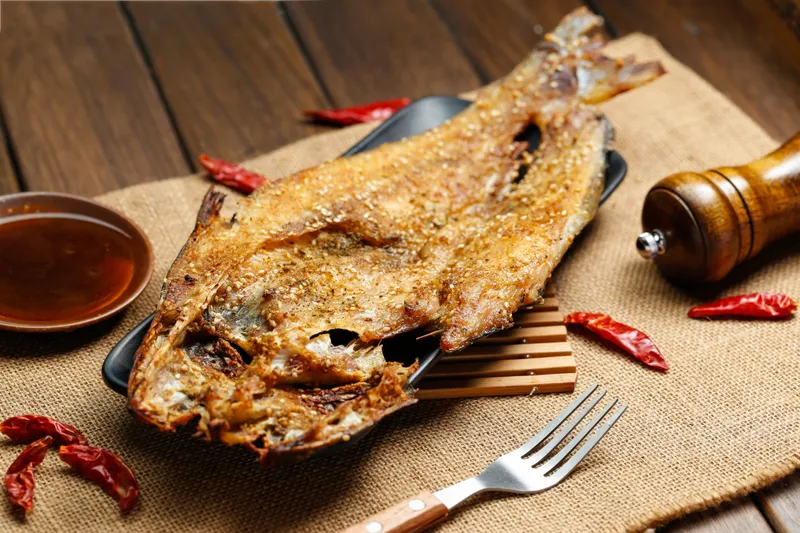 Mojarra Frita, 2 Acompanantes