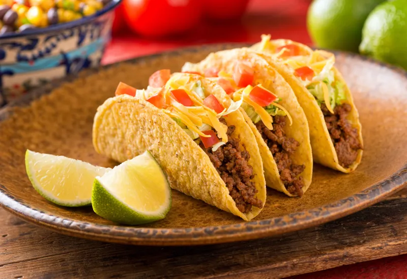 Beef Taco (Tomatoes)