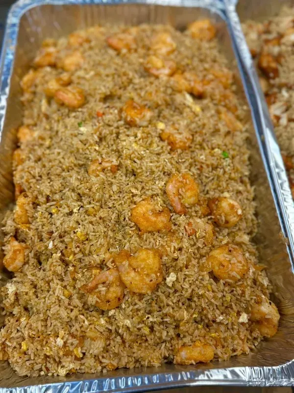 Shrimp Fried Rice Tray (S)