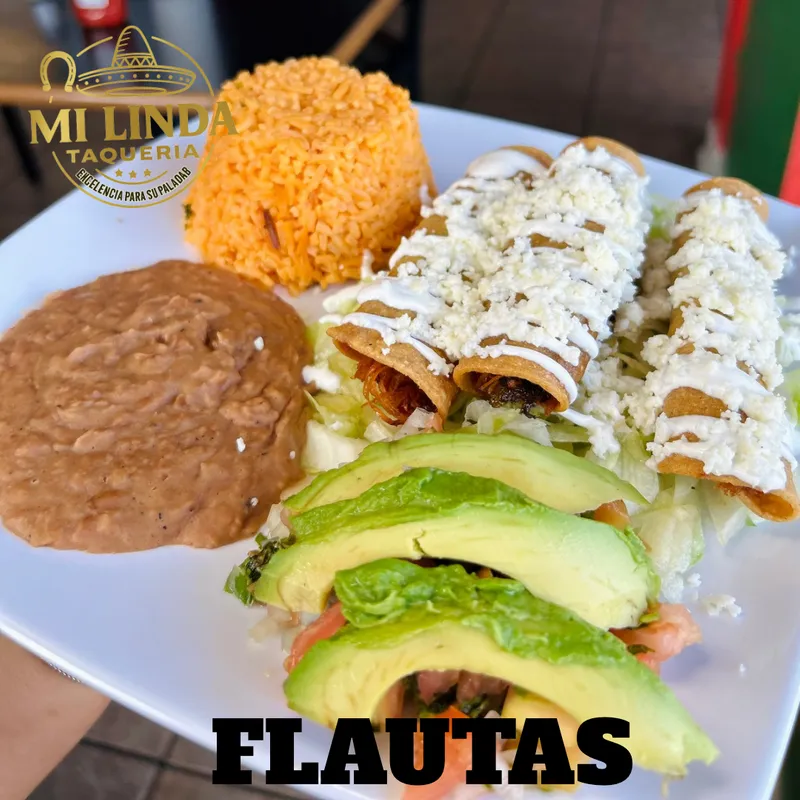 4 Flautas Plate