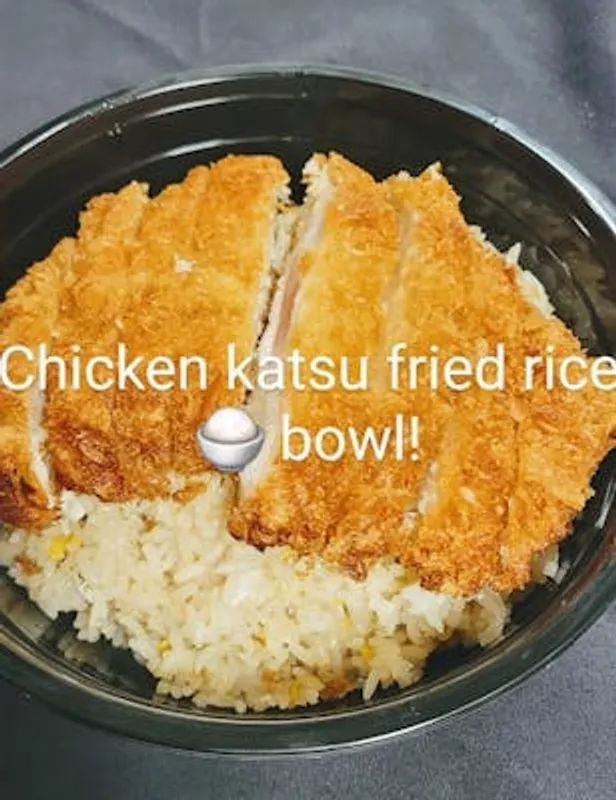 Chicken Katsu Fried Rice Bowl