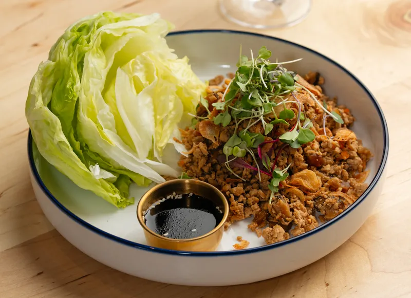 Thai Chicken Lettuce Wraps