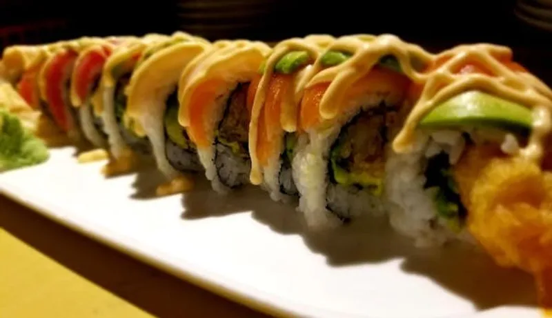 Rainbow Dragon Roll
