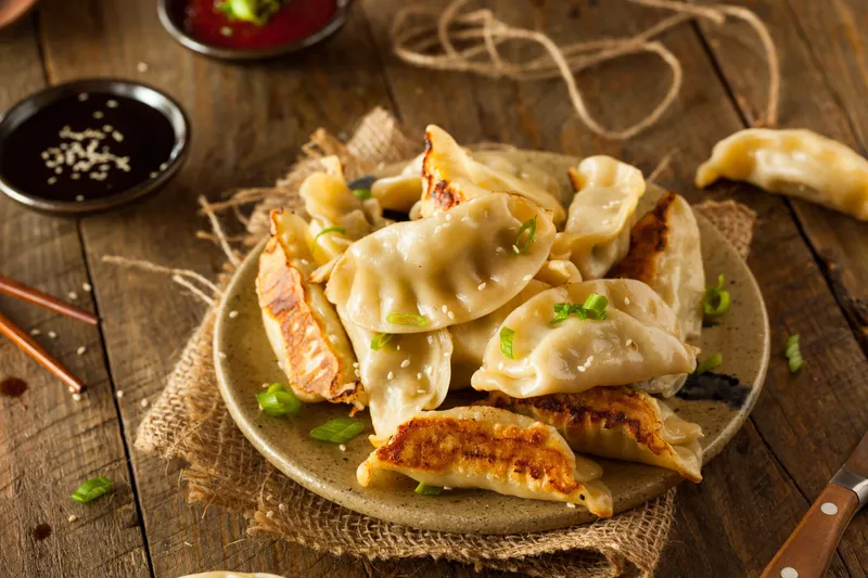 Crispy Chicken Potstickers