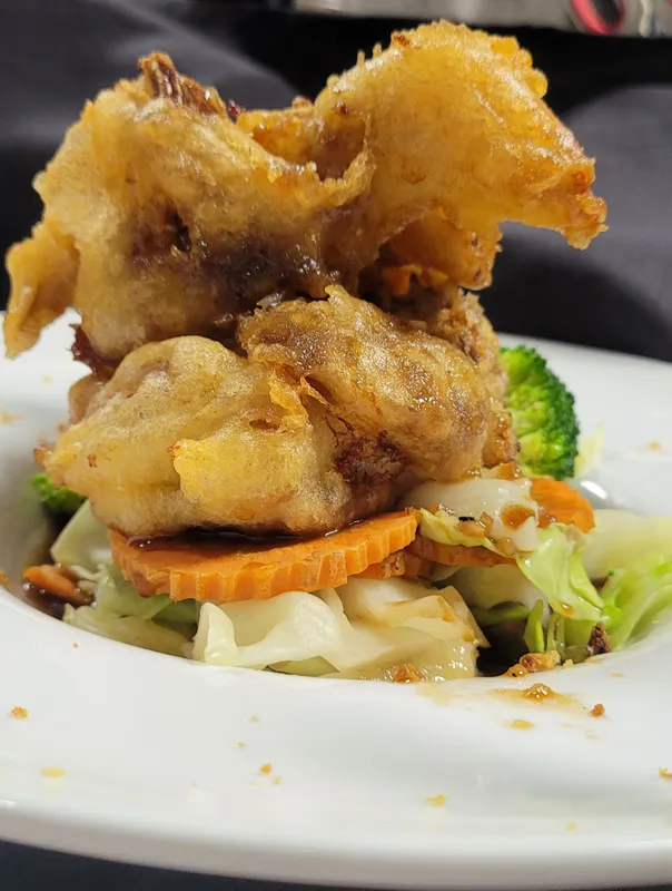 Soft Shell Crabs Garlic Sauce