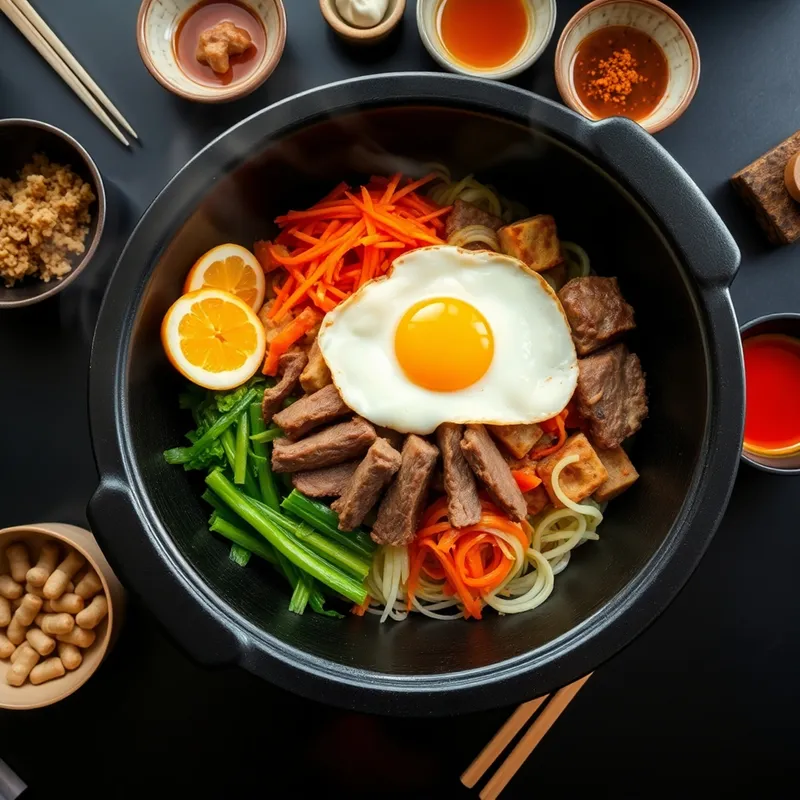 1. Kalbi Bibimbap