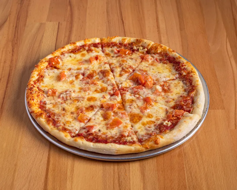 Large Flatbush Fresh Garlic Pizza