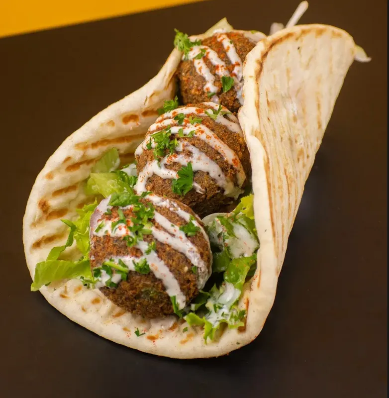 Falafel Gyro Sandwich