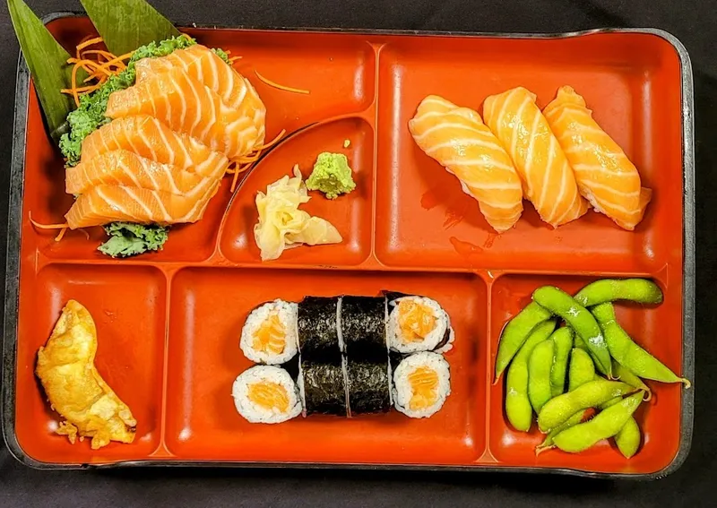 J-7 Salmon Bento