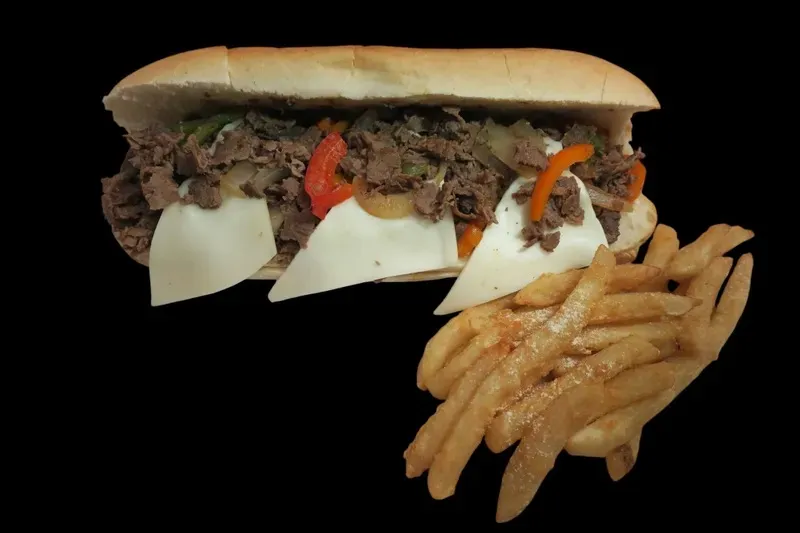 10. Philly Cheesesteak With Fries