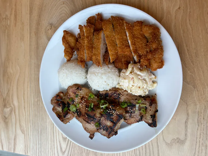 Katsu & Hawaiian BBQ Chicken Combo