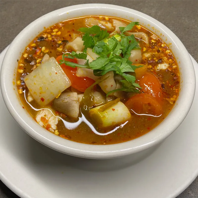 (Cup) Thom Yum Soup (Spicy & Sour Soup)
