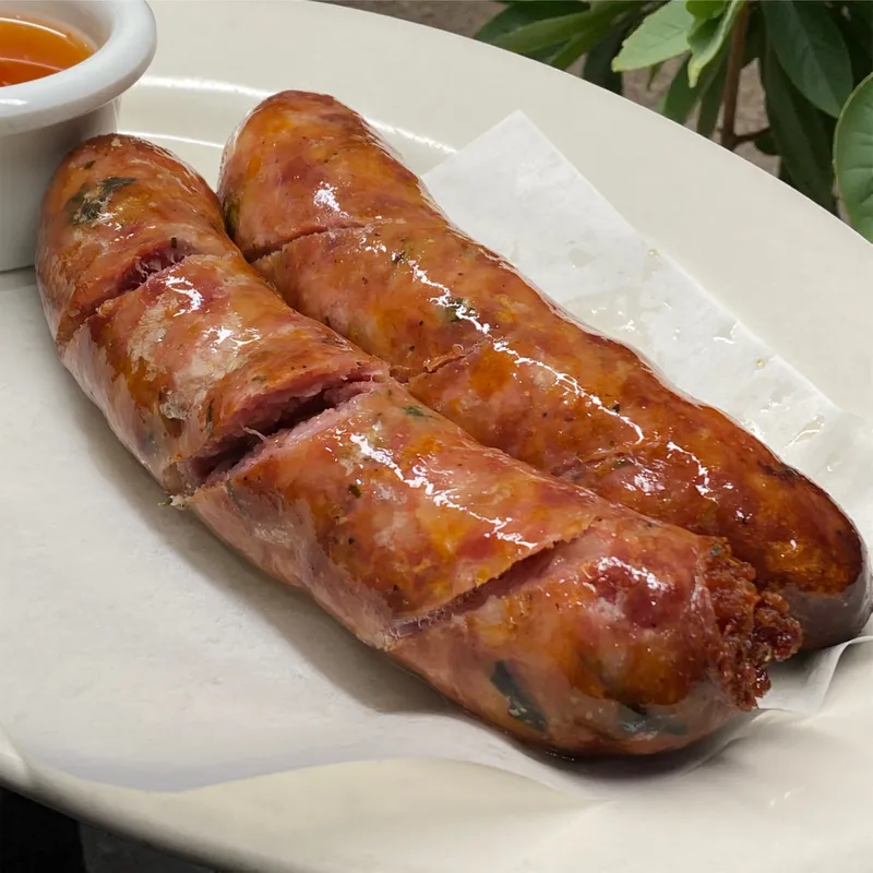 Fried Laos Sausages