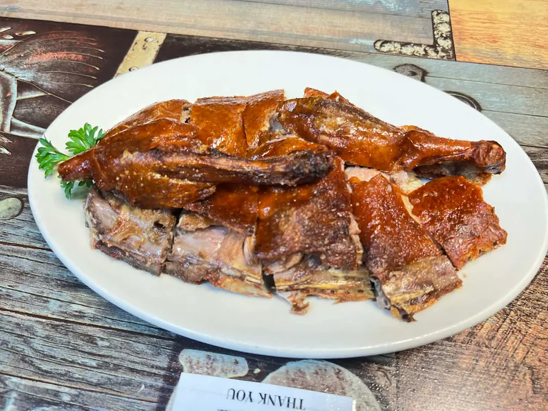 ROASTED DUCK BONE IN HALF