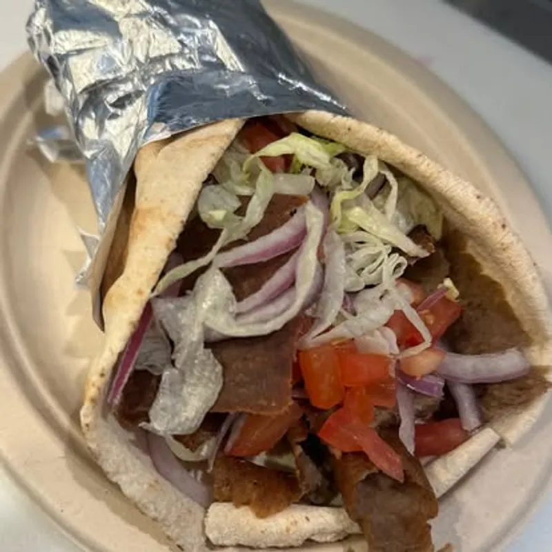 Spicy Hot Gyro Wrap