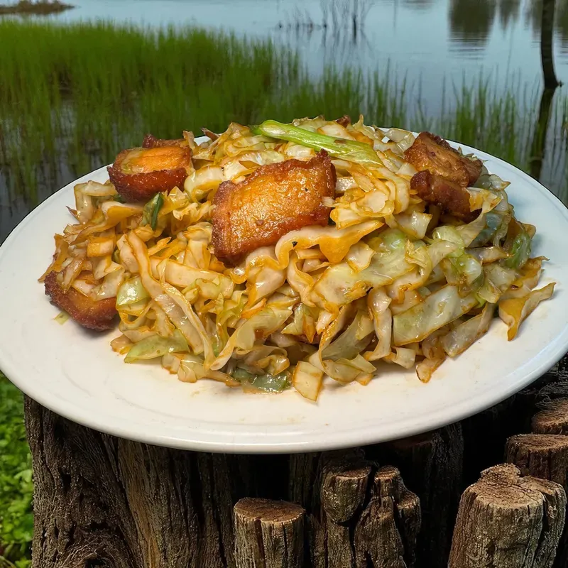 C4. Cabbage Stir Fry